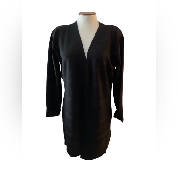 STITCHCOUNT Women’s Sweater Navy Rayon Polyester Long Sleeve Size Small  NWOT - Picture 1 of 5